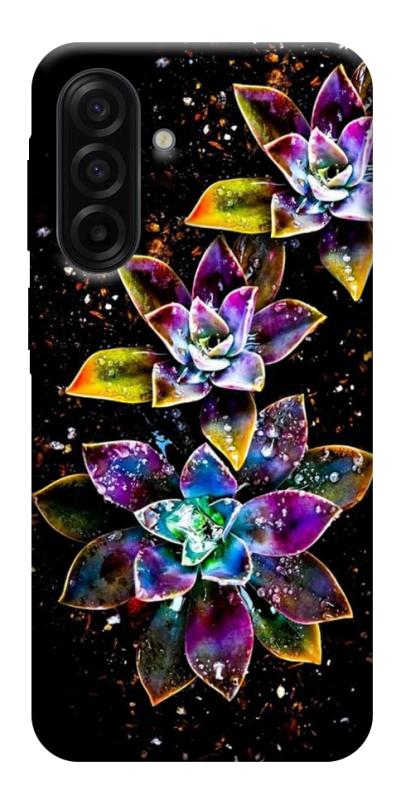 Чехол itsPrint Flowers on black для Samsung Galaxy A17 5G/4G, цветы, купить оптом с доставкой