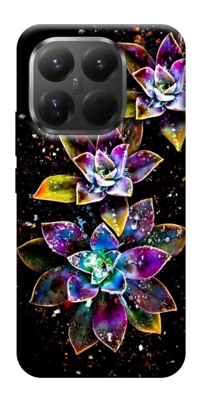 Чехол itsPrint Flowers on black для Xiaomi 15T Pro, цветы, купить оптом с доставкой