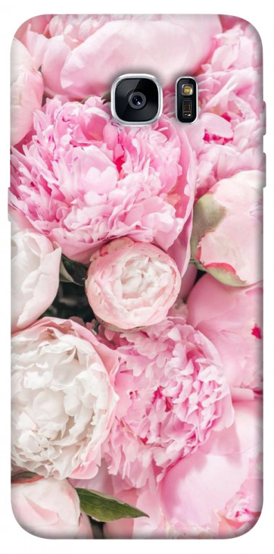 Чехол itsPrint Pink peonies для Samsung G935F Galaxy S7 Edge, цветы, купить оптом с доставкой