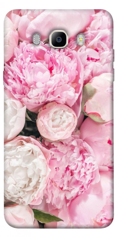 Чехол itsPrint Pink peonies для Samsung J710F Galaxy J7 (2016), цветы, купить оптом с доставкой