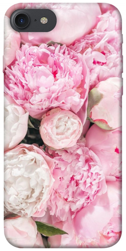 Чехол itsPrint Pink peonies для Apple iPhone 7 / 8 (4.7"), цветы, купить оптом с доставкой
