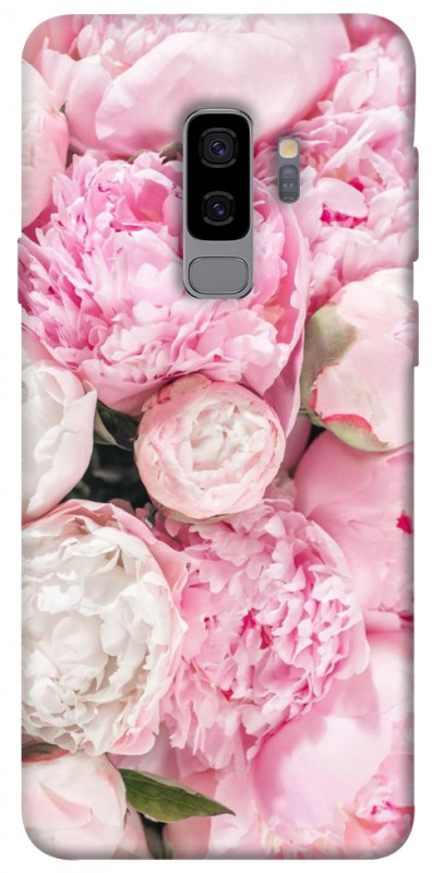 Чехол itsPrint Pink peonies для Samsung Galaxy S9+, цветы, купить оптом с доставкой