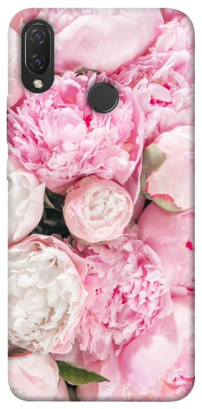 Чехол itsPrint Pink peonies для Huawei P Smart+ (nova 3i), цветы, купить оптом с доставкой