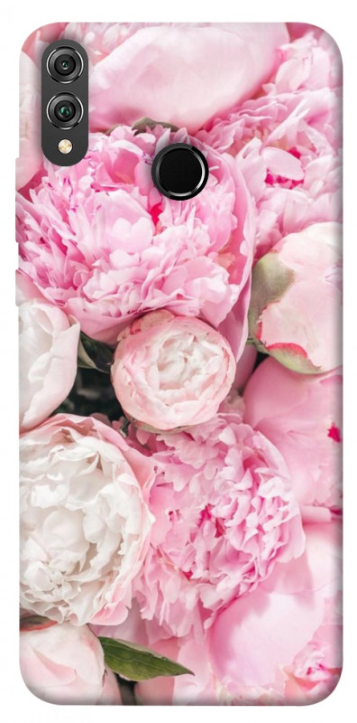 Чехол itsPrint Pink peonies для Huawei Honor 8X, цветы, купить оптом с доставкой