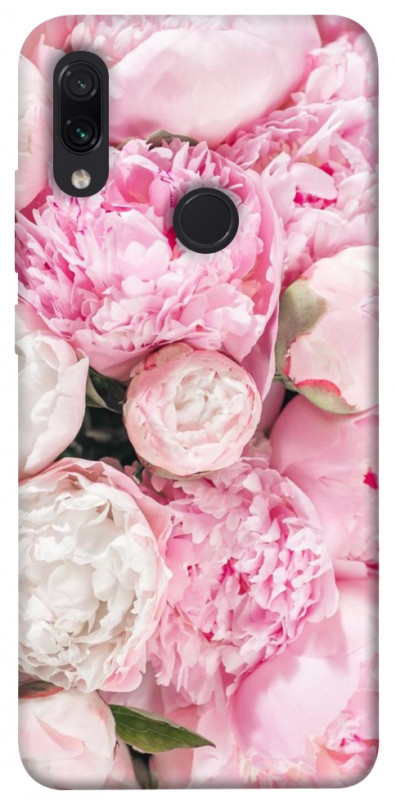 Чехол itsPrint Pink peonies для Xiaomi Redmi Note 7 / Note 7 Pro / Note 7s, цветы, купить оптом с доставкой
