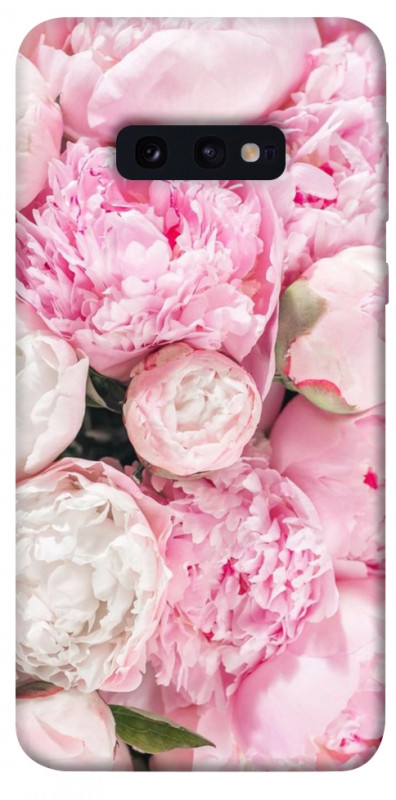 Чехол itsPrint Pink peonies для Samsung Galaxy S10e, цветы, купить оптом с доставкой
