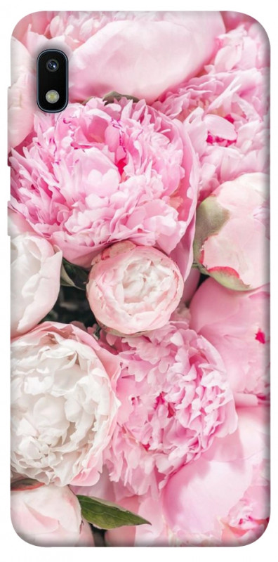 Чехол itsPrint Pink peonies для Samsung Galaxy A10 (A105F), цветы, купить оптом с доставкой