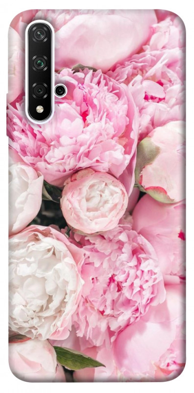Чехол itsPrint Pink peonies для Huawei Honor 20 / Nova 5T, цветы, купить оптом с доставкой