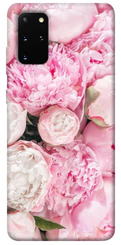 Чехол itsPrint Pink peonies для Samsung Galaxy S20+, цветы, купить оптом с доставкой