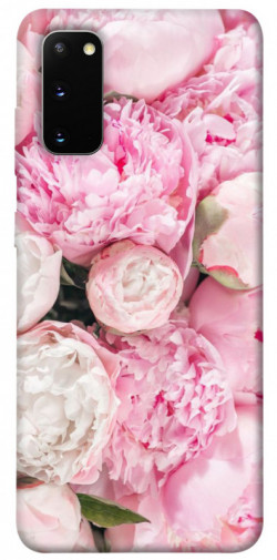 Чохол itsPrint Pink peonies для Samsung Galaxy S20