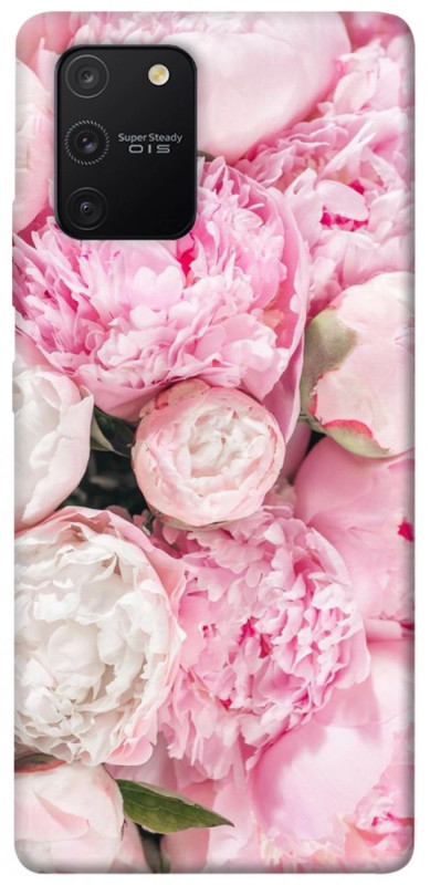 Чехол itsPrint Pink peonies для Samsung Galaxy S10 Lite, цветы, купить оптом с доставкой