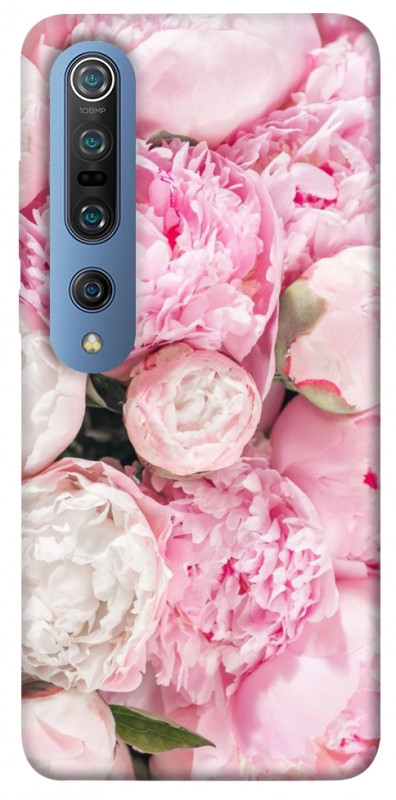 Чехол itsPrint Pink peonies для Xiaomi Mi 10 / Mi 10 Pro, цветы, купить оптом с доставкой