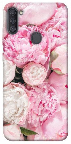 Чохол itsPrint Pink peonies для Samsung Galaxy A11