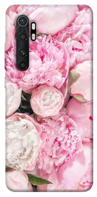 Чохол itsPrint Pink peonies для Xiaomi Mi Note 10 Lite, квіти, купити оптом з доставкою