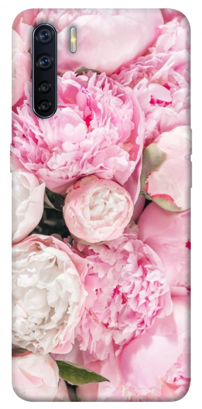 Чохол itsPrint Pink peonies для Oppo A91, квіти, купити оптом з доставкою
