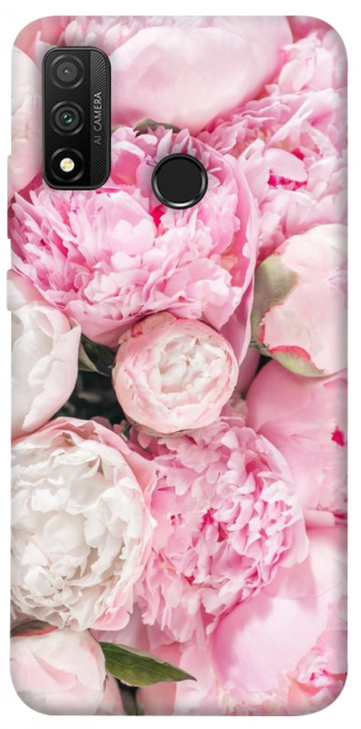 Чехол itsPrint Pink peonies для Huawei P Smart (2020), цветы, купить оптом с доставкой
