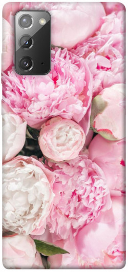 Чехол itsPrint Pink peonies для Samsung Galaxy Note 20