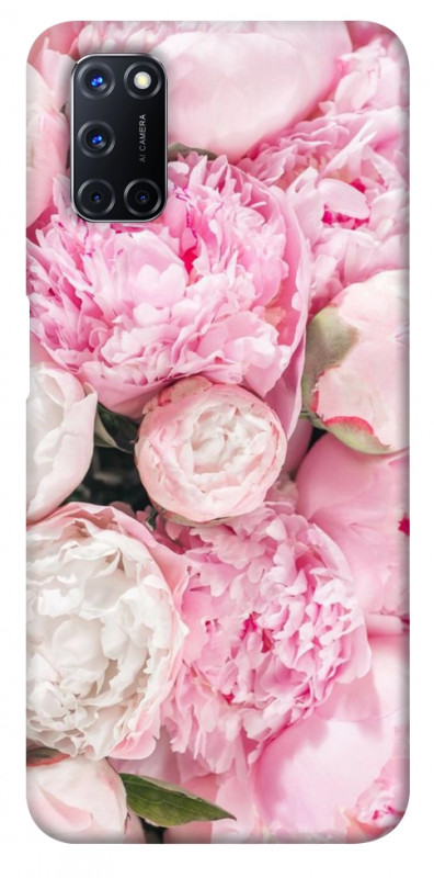Чехол itsPrint Pink peonies для Oppo A52 / A72 / A92, цветы, купить оптом с доставкой