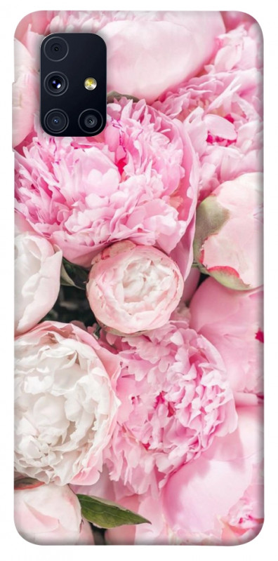 Чехол itsPrint Pink peonies для Samsung Galaxy M31s, цветы, купить оптом с доставкой