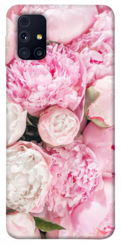 Чохол itsPrint Pink peonies для Samsung Galaxy M31s