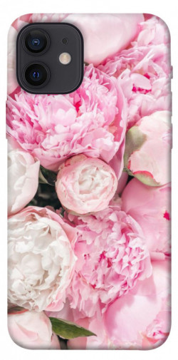 Чехол itsPrint Pink peonies для Apple iPhone 12 (6.1")