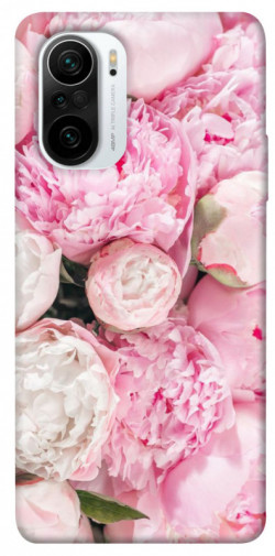 Чохол itsPrint Pink peonies для Xiaomi Redmi K40 / K40 Pro / K40 Pro+ / Poco F3