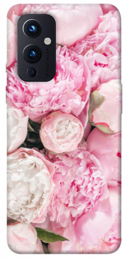 Чохол itsPrint Pink peonies для OnePlus 9