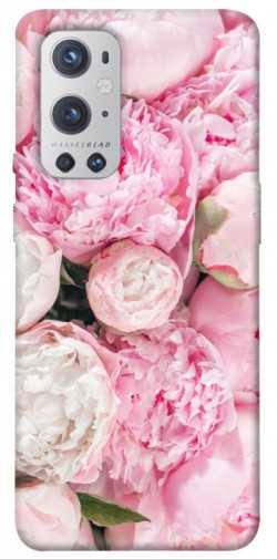 Чехол itsPrint Pink peonies для OnePlus 9 Pro