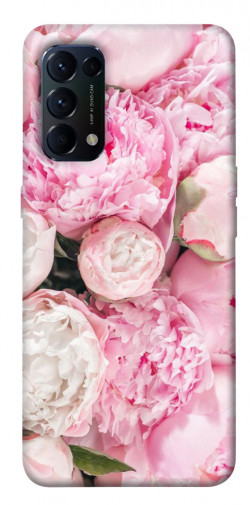 Чехол itsPrint Pink peonies для Oppo Reno 5 4G