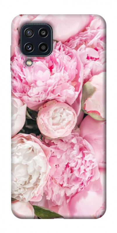 Чехол itsPrint Pink peonies для Samsung Galaxy M32, цветы, купить оптом с доставкой