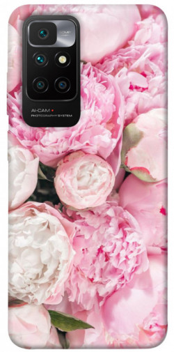 Чехол itsPrint Pink peonies для Xiaomi Redmi 10