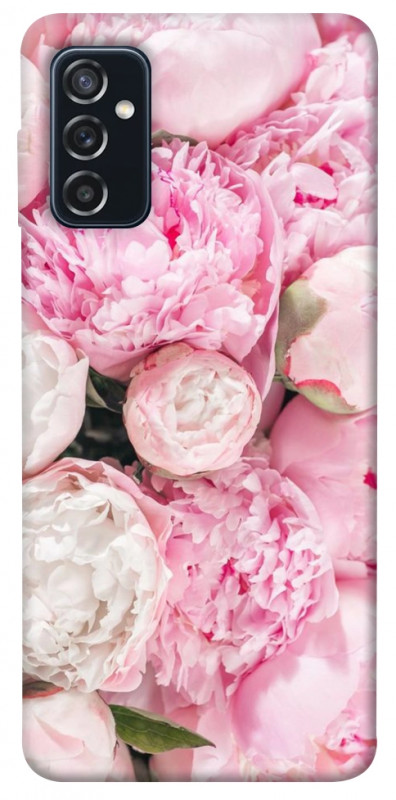 Чохол itsPrint Pink peonies для Samsung Galaxy M52, квіти, купити оптом з доставкою