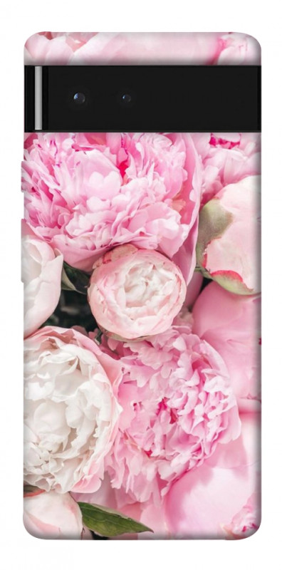 Чехол itsPrint Pink peonies для Google Pixel 6, цветы, купить оптом с доставкой