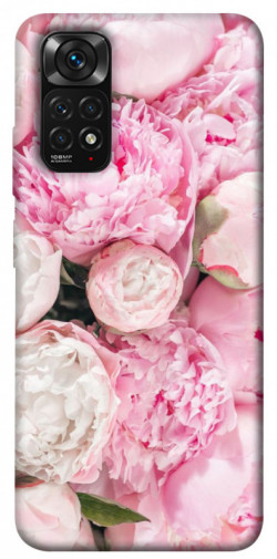 Чохол itsPrint Pink peonies для Xiaomi Redmi Note 11 (Global) / Note 11S