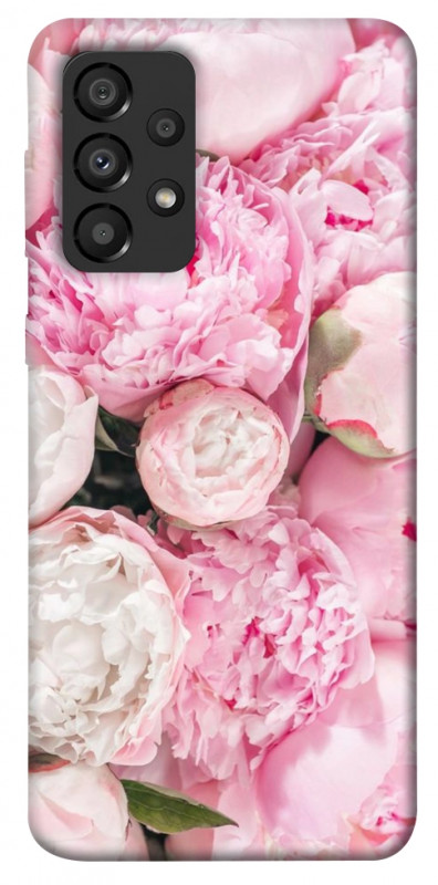 Чехол itsPrint Pink peonies для Samsung Galaxy A33 5G, цветы, купить оптом с доставкой