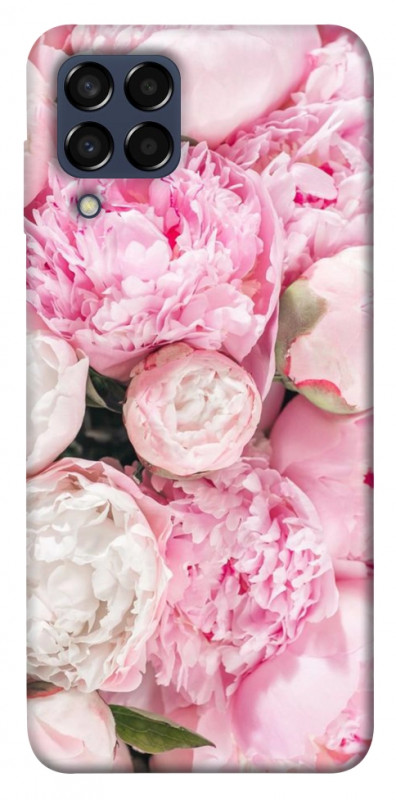 Чехол itsPrint Pink peonies для Samsung Galaxy M33 5G, цветы, купить оптом с доставкой