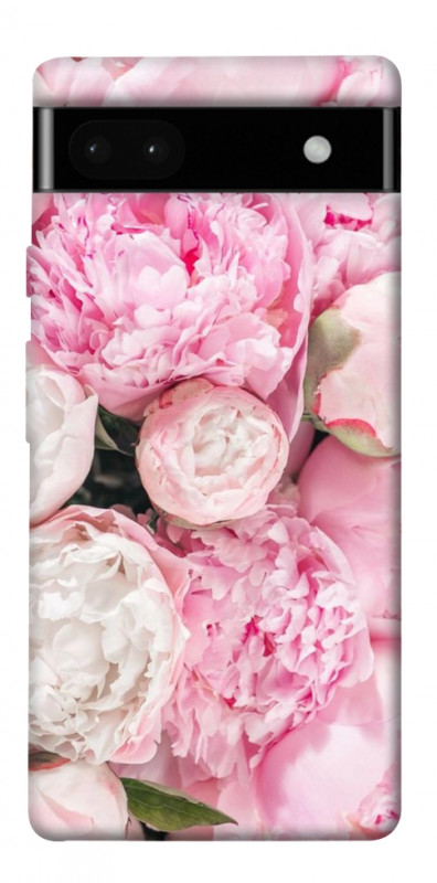 Чехол itsPrint Pink peonies для Google Pixel 6a, цветы, купить оптом с доставкой