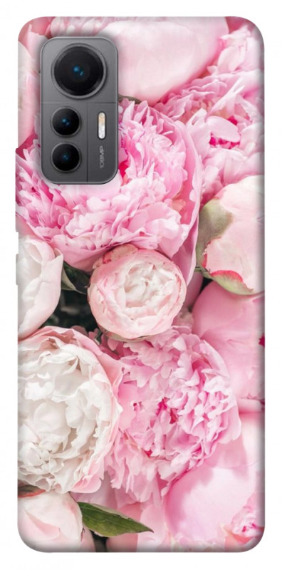 Чехол itsPrint Pink peonies для Xiaomi 12 Lite, цветы, купить оптом с доставкой