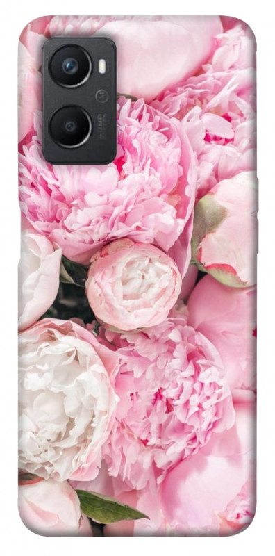 Чехол itsPrint Pink peonies для Oppo A96, цветы, купить оптом с доставкой