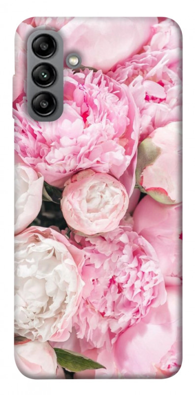 Чехол itsPrint Pink peonies для Samsung Galaxy A04s, цветы, купить оптом с доставкой