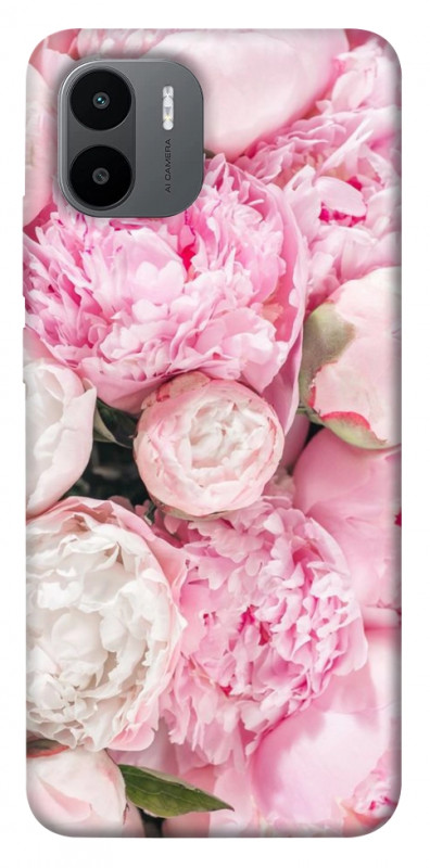 Чехол itsPrint Pink peonies для Xiaomi Redmi A1+ / A2+, цветы, купить оптом с доставкой
