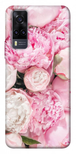Чохол itsPrint Pink peonies для Vivo Y31