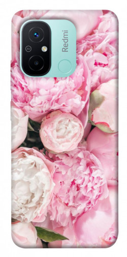 Чохол itsPrint Pink peonies для Xiaomi Redmi 12C