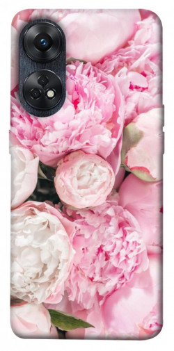 Чехол itsPrint Pink peonies для Oppo Reno 8 T 4G