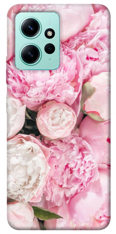 Чехол itsPrint Pink peonies для Xiaomi Redmi Note 12 4G, цветы, купить оптом с доставкой