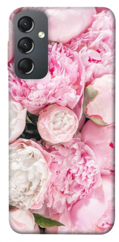 Чехол itsPrint Pink peonies для Samsung Galaxy A24 4G, цветы, купить оптом с доставкой