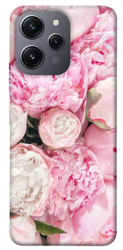 Чехол itsPrint Pink peonies для Xiaomi Redmi 12, цветы, купить оптом с доставкой