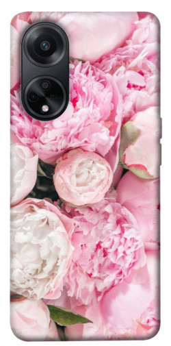 Чохол itsPrint Pink peonies для Oppo A58 4G