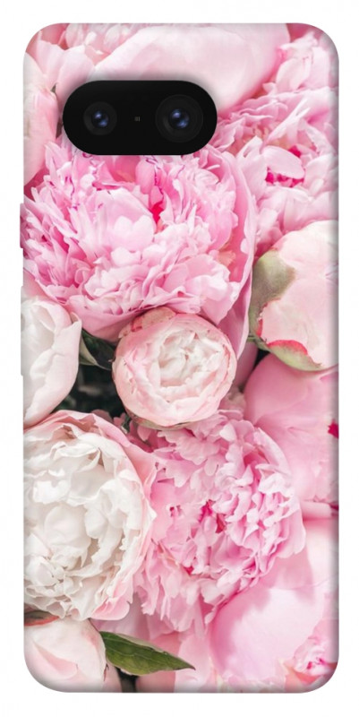 Чехол itsPrint Pink peonies для Google Pixel 8, цветы, купить оптом с доставкой