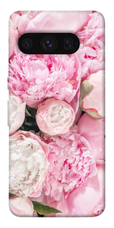 Чехол itsPrint Pink peonies для Google Pixel 8 Pro, цветы, купить оптом с доставкой